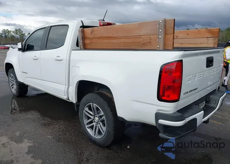 2022 Chevrolet Colorado 2Wd Short Box Wt from USA, damaged, VIN 1GCGSBEN9N1266370